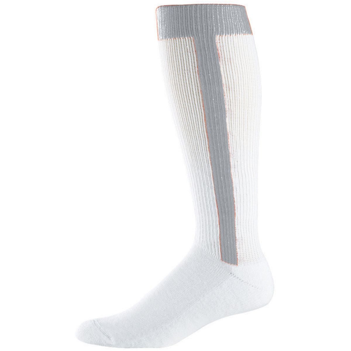 Augusta Sportswear Baseball Stirrup Sock in Silver Grey  -Part of the Accessories, Augusta-Products, Accessories-Socks, Baseball, All-Sports, All-Sports-1 product lines at KanaleyCreations.com