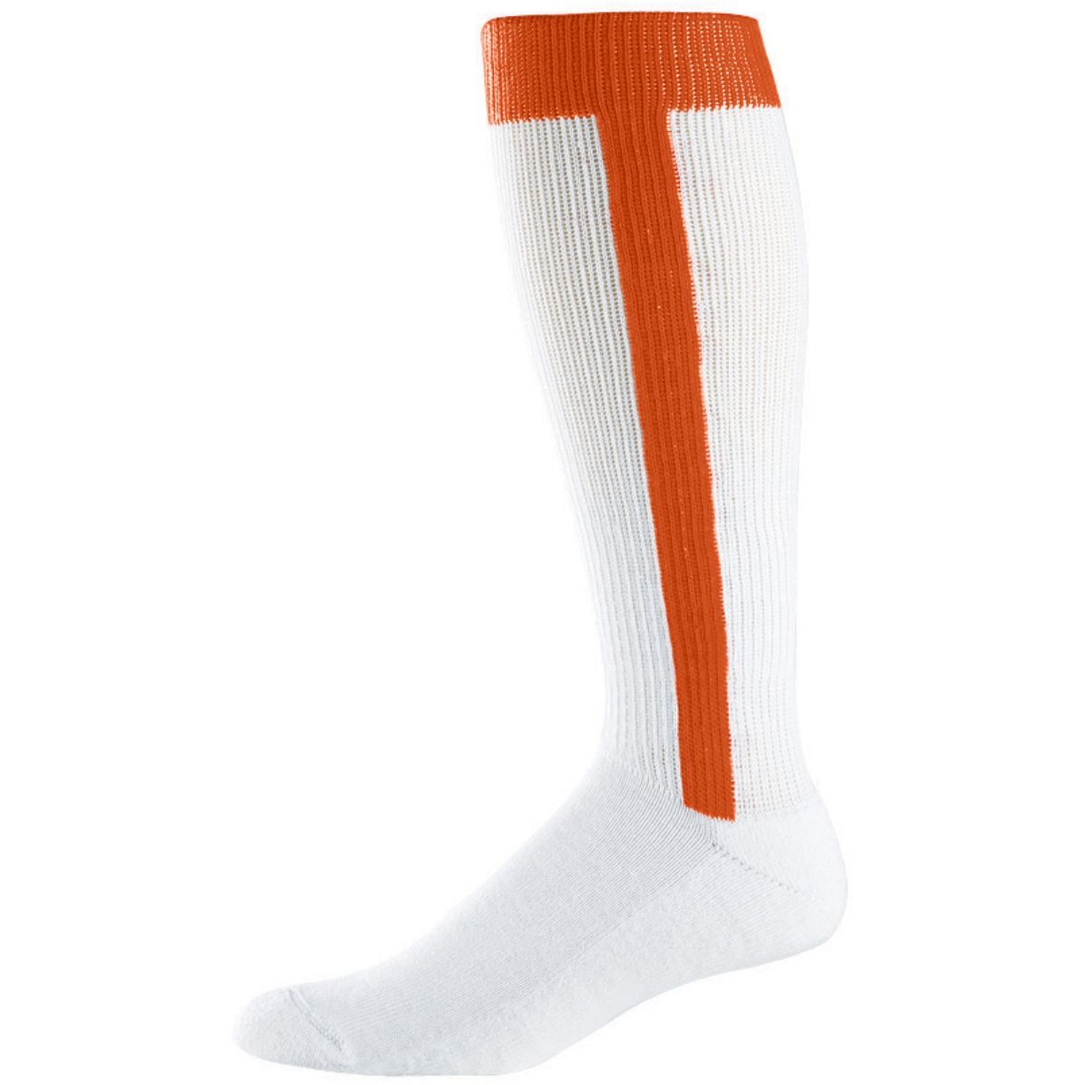 Augusta Sportswear Baseball Stirrup Sock in Orange  -Part of the Accessories, Augusta-Products, Accessories-Socks, Baseball, All-Sports, All-Sports-1 product lines at KanaleyCreations.com