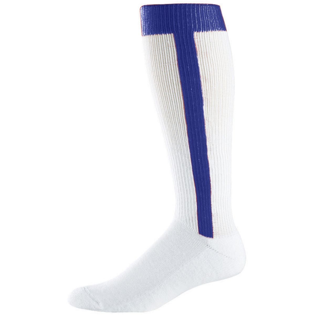 Augusta Sportswear Baseball Stirrup Sock in Purple  -Part of the Accessories, Augusta-Products, Accessories-Socks, Baseball, All-Sports, All-Sports-1 product lines at KanaleyCreations.com