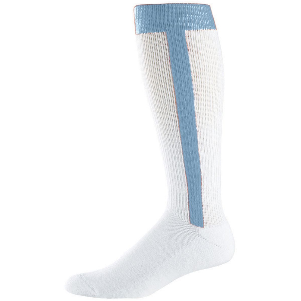 Augusta Sportswear Baseball Stirrup Sock in Light Blue  -Part of the Accessories, Augusta-Products, Accessories-Socks, Baseball, All-Sports, All-Sports-1 product lines at KanaleyCreations.com