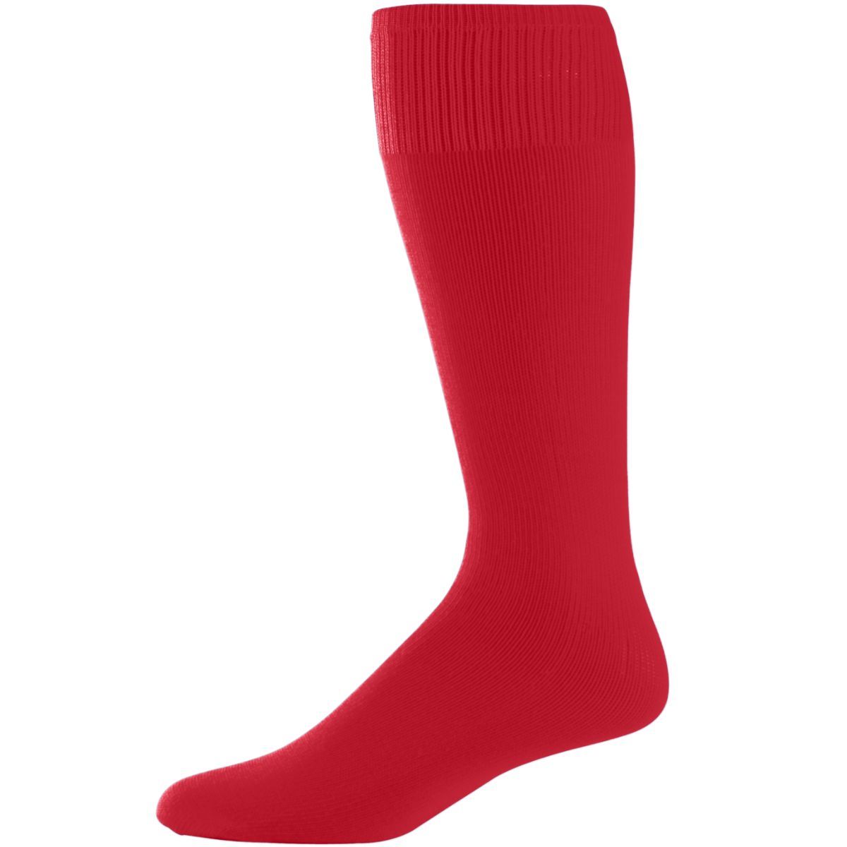 Augusta Sportswear Game Socks in Red  -Part of the Accessories, Augusta-Products, Accessories-Socks product lines at KanaleyCreations.com