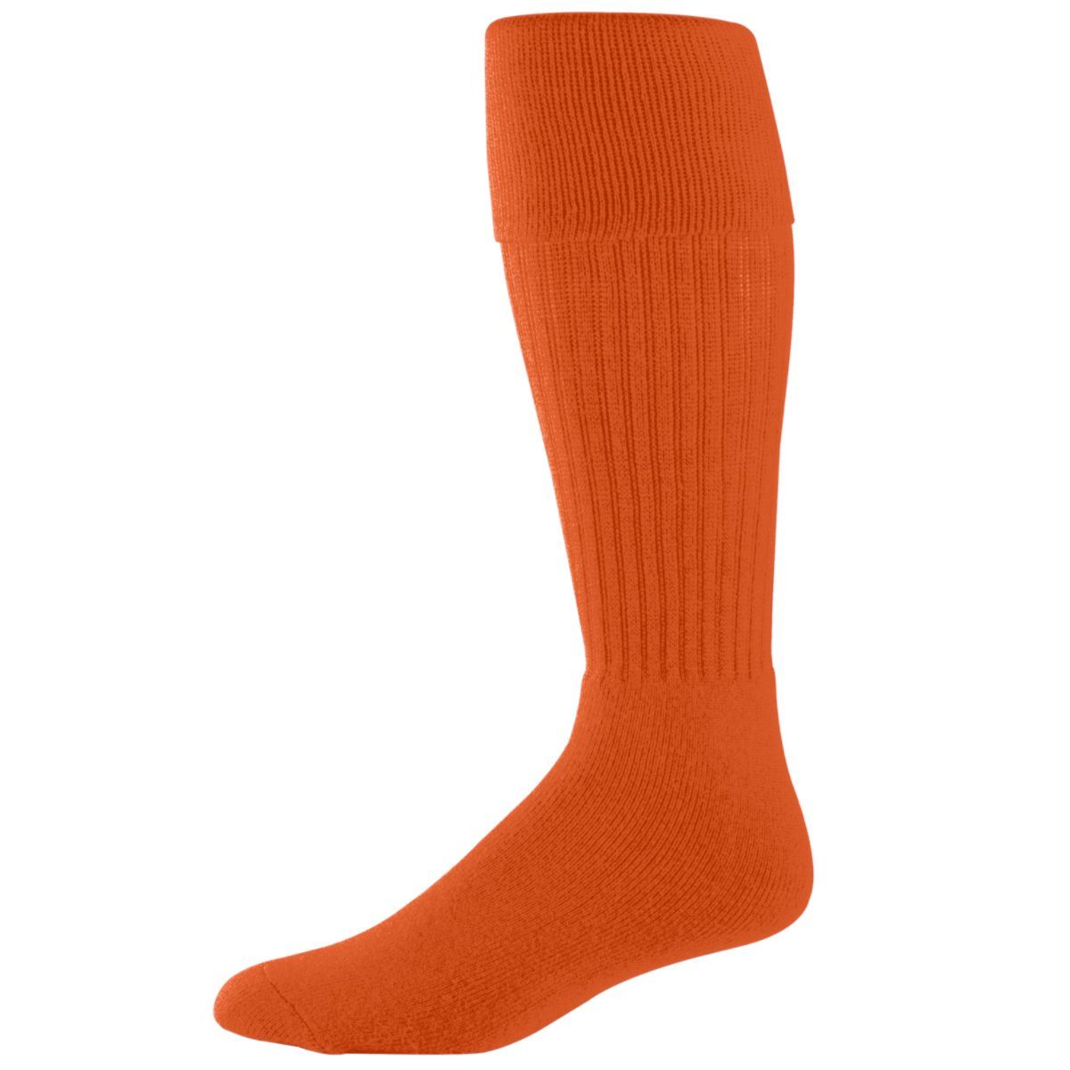 Augusta Sportswear Soccer Sock in Orange  -Part of the Accessories, Augusta-Products, Accessories-Socks, Soccer, All-Sports-1 product lines at KanaleyCreations.com