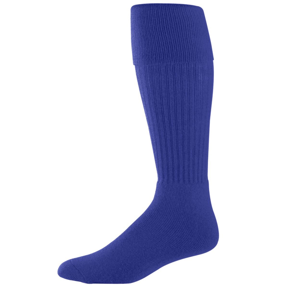 Augusta Sportswear Soccer Sock in Purple  -Part of the Accessories, Augusta-Products, Accessories-Socks, Soccer, All-Sports-1 product lines at KanaleyCreations.com