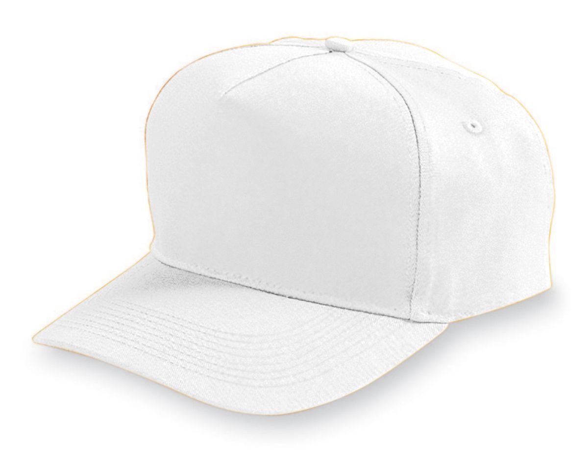 Augusta Sportswear Five-panel Cotton Twill Cap