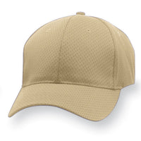 Augusta Sportswear Sport Flex Athletic Mesh Cap in Vegas Gold  -Part of the Adult, Augusta-Products, Headwear, Headwear-Cap product lines at KanaleyCreations.com