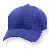 Augusta Sportswear Sport Flex Athletic Mesh Cap in Purple  -Part of the Adult, Augusta-Products, Headwear, Headwear-Cap product lines at KanaleyCreations.com