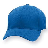 Augusta Sportswear Sport Flex Athletic Mesh Cap in Royal  -Part of the Adult, Augusta-Products, Headwear, Headwear-Cap product lines at KanaleyCreations.com
