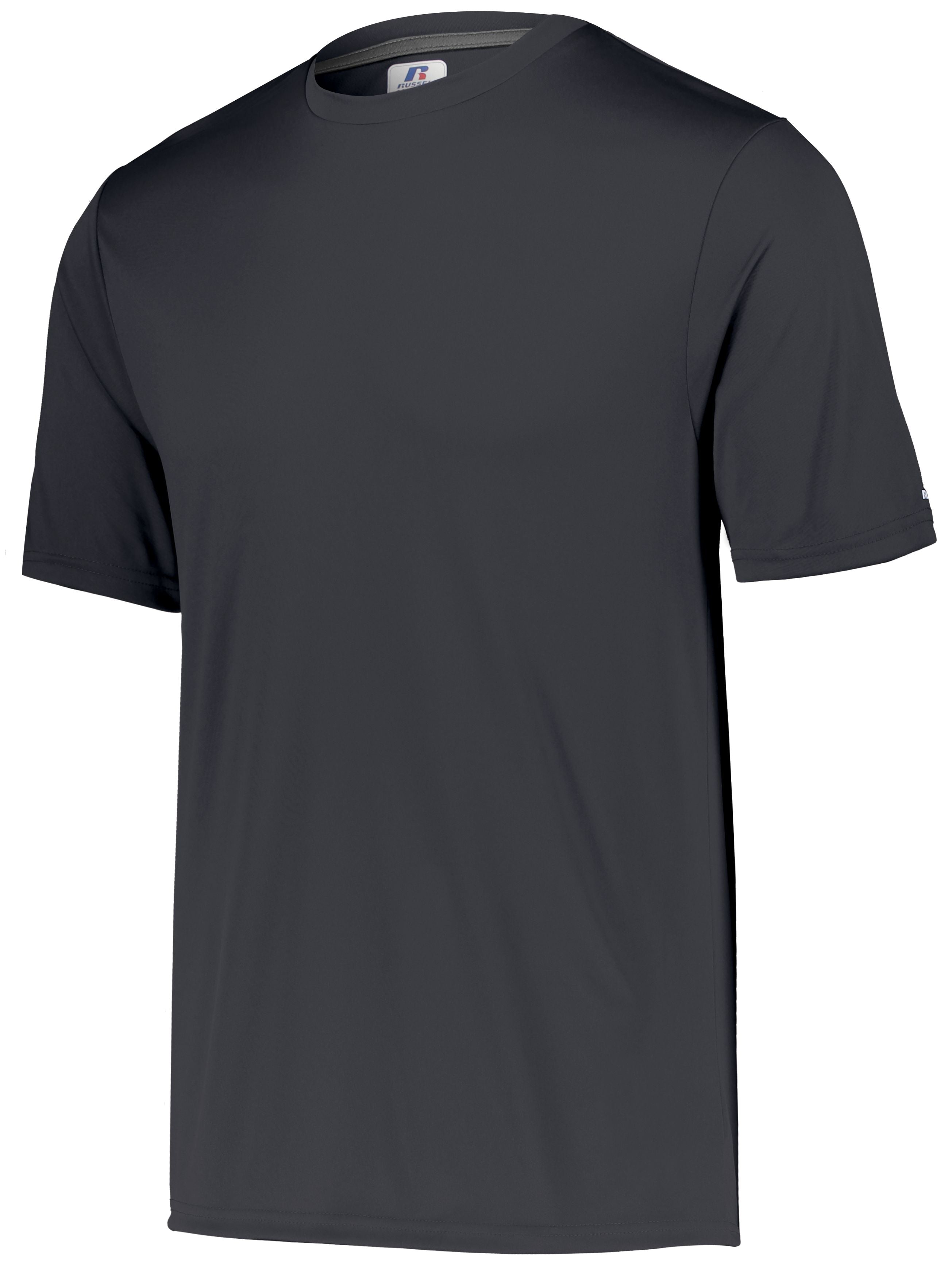 Russell Athletic Youth Dri-Power Core Performance Tee in Stealth  -Part of the Youth, Youth-Tee-Shirt, T-Shirts, Russell-Athletic-Products, Shirts product lines at KanaleyCreations.com