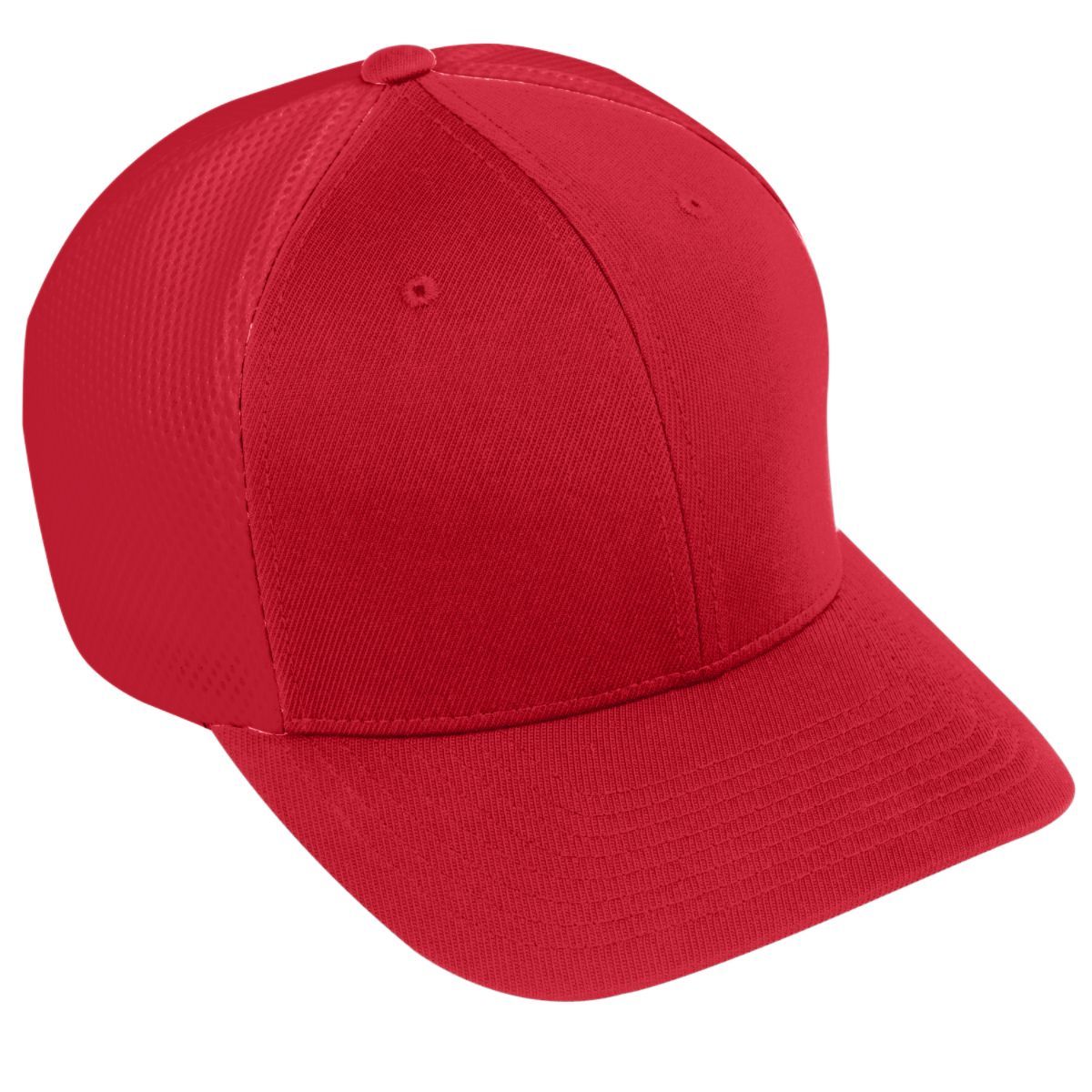 Augusta Sportswear Flexfit Vapor Cap in Red/Red  -Part of the Adult, Augusta-Products, Headwear, Headwear-Cap product lines at KanaleyCreations.com