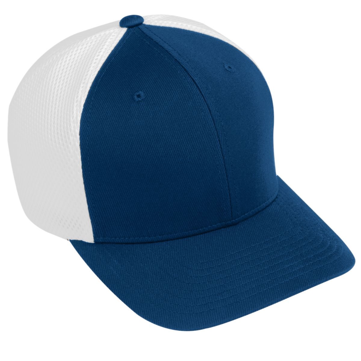 Augusta Sportswear Flexfit Vapor Cap in Navy/White  -Part of the Adult, Augusta-Products, Headwear, Headwear-Cap product lines at KanaleyCreations.com