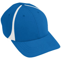 Augusta Sportswear Flexfit Zone Cap in Royal/White  -Part of the Adult, Augusta-Products, Headwear, Headwear-Cap product lines at KanaleyCreations.com