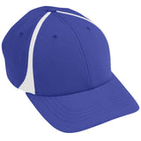 Augusta Sportswear Flexfit Zone Cap in Purple/White  -Part of the Adult, Augusta-Products, Headwear, Headwear-Cap product lines at KanaleyCreations.com