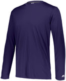 Russell Athletic Dri-Power Core Performance Long Sleeve Tee in Purple  -Part of the Adult, Adult-Tee-Shirt, T-Shirts, Russell-Athletic-Products, Shirts product lines at KanaleyCreations.com