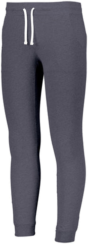Russell Athletic Ladies Essential Lightweight Jogger in Black Heather  -Part of the Ladies, Russell-Athletic-Products product lines at KanaleyCreations.com