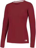 Russell Athletic Ladies Essential Long Sleeve Tee in Cardinal  -Part of the Ladies, Ladies-Tee-Shirt, T-Shirts, Russell-Athletic-Products, Shirts product lines at KanaleyCreations.com