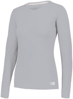 Russell Athletic Ladies Essential Long Sleeve Tee in Oxford  -Part of the Ladies, Ladies-Tee-Shirt, T-Shirts, Russell-Athletic-Products, Shirts product lines at KanaleyCreations.com