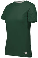 Russell Athletic Ladies Essential Tee in Dark Green  -Part of the Ladies, Ladies-Tee-Shirt, T-Shirts, Russell-Athletic-Products, Shirts product lines at KanaleyCreations.com