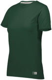 Russell Athletic Ladies Essential Tee in Dark Green  -Part of the Ladies, Ladies-Tee-Shirt, T-Shirts, Russell-Athletic-Products, Shirts product lines at KanaleyCreations.com