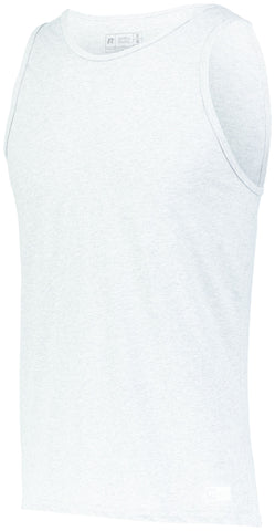 Russell Athletic Essential Tank in White  -Part of the Adult, Adult-Tank, Russell-Athletic-Products, Shirts product lines at KanaleyCreations.com
