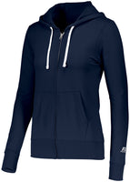 Russell Athletic Ladies Essential Full Zip Jacket in Navy  -Part of the Ladies, Russell-Athletic-Products, Shirts product lines at KanaleyCreations.com