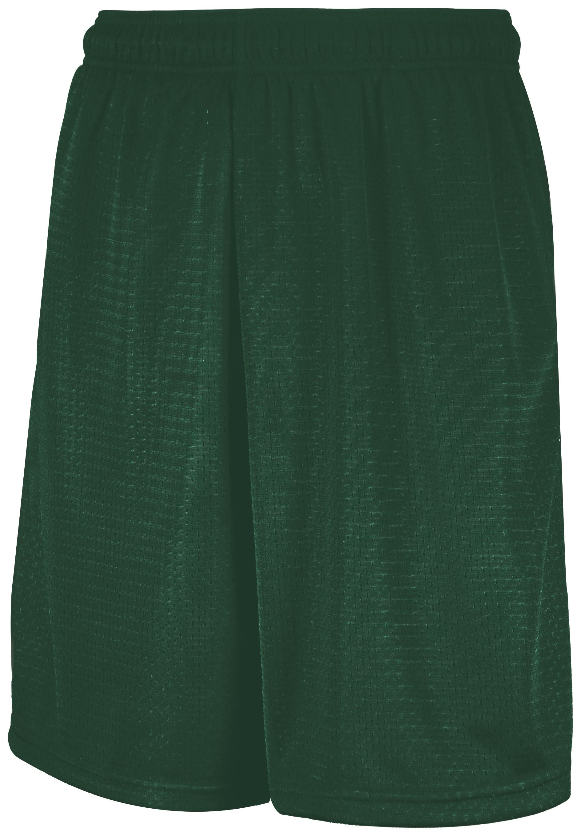 Russell Athletic Mesh Shorts With Pockets in Dark Green  -Part of the Adult, Adult-Shorts, Russell-Athletic-Products product lines at KanaleyCreations.com