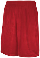 Russell Athletic Mesh Shorts With Pockets in True Red  -Part of the Adult, Adult-Shorts, Russell-Athletic-Products product lines at KanaleyCreations.com