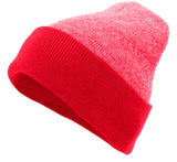 Pacific Headwear Heather Two-tone Cuff Beanie