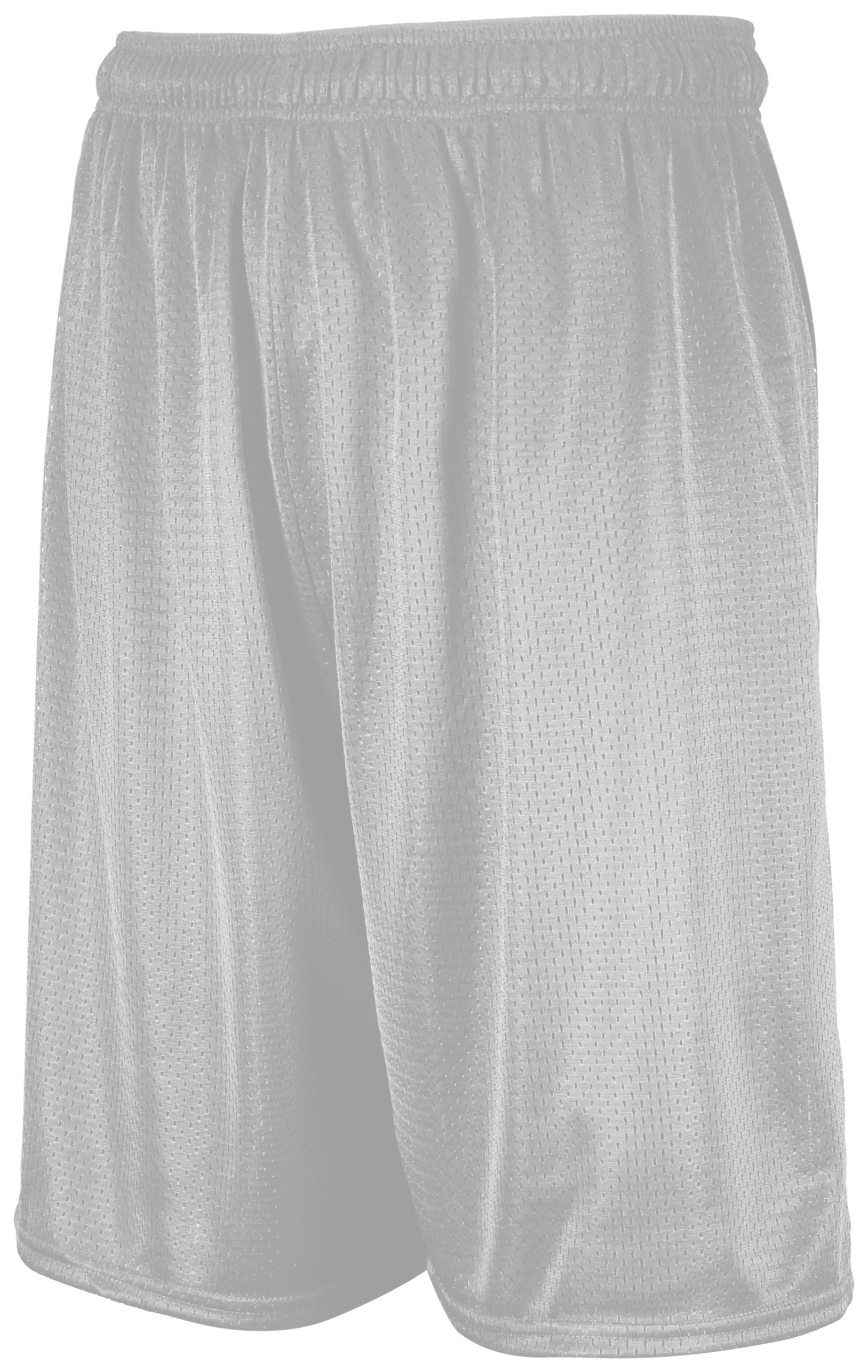 Russell Athletic Youth Dri-Power Mesh Shorts in Gridiron Silver  -Part of the Youth, Youth-Shorts, Russell-Athletic-Products product lines at KanaleyCreations.com