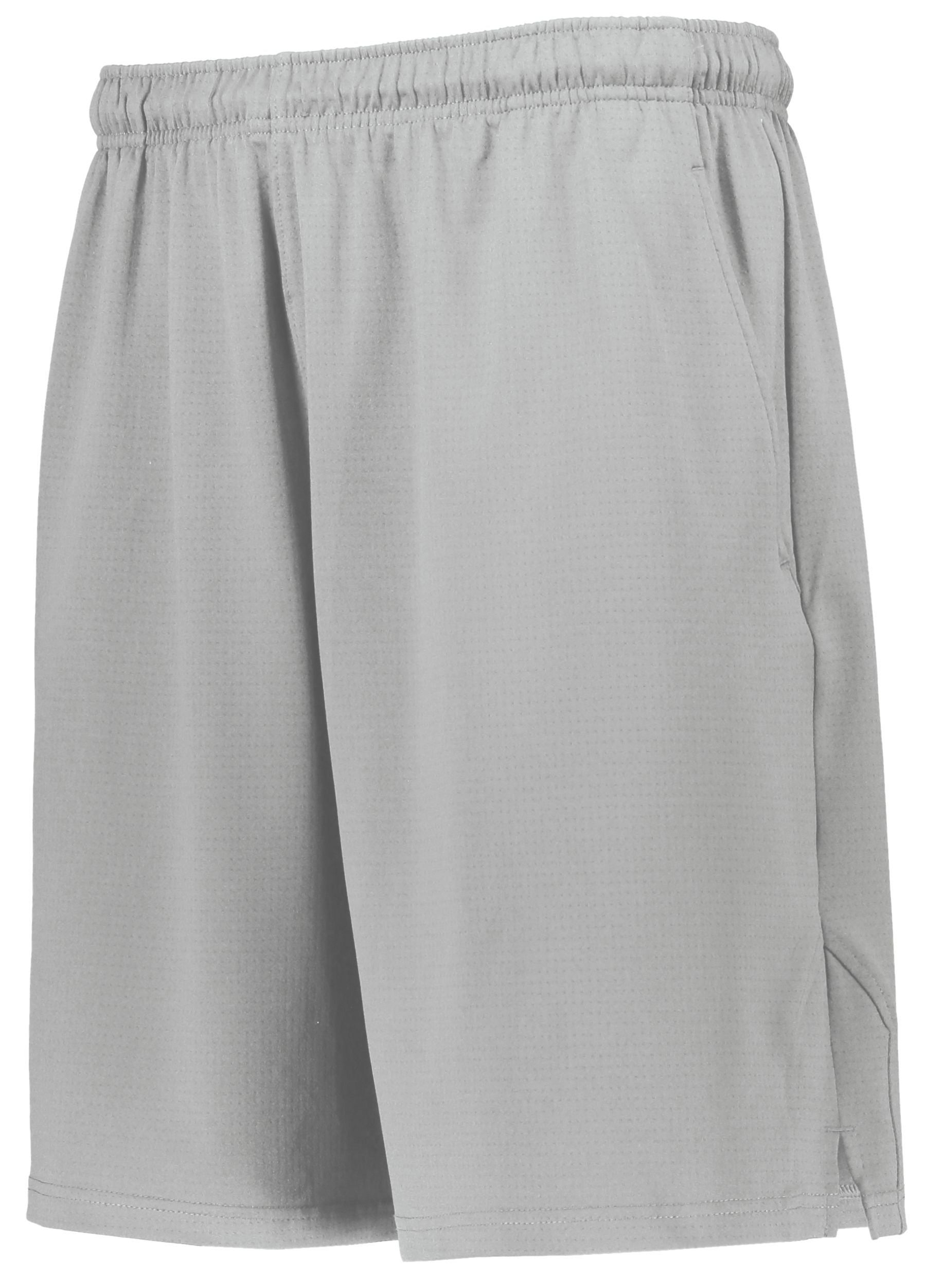 Russell Athletic Team Driven Coaches Shorts in Gridiron Silver  -Part of the Adult, Adult-Shorts, Russell-Athletic-Products product lines at KanaleyCreations.com