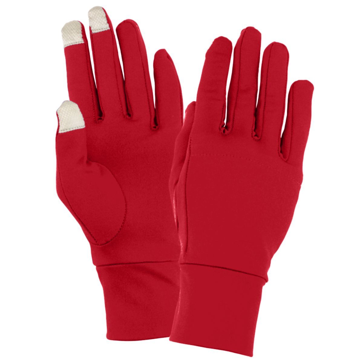Augusta Sportswear Tech Gloves in Red  -Part of the Accessories, Augusta-Products, Accessories-Gloves product lines at KanaleyCreations.com