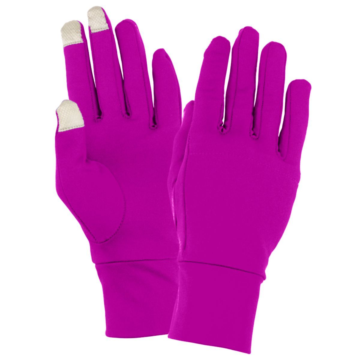 Augusta Sportswear Tech Gloves in Power Pink  -Part of the Accessories, Augusta-Products, Accessories-Gloves product lines at KanaleyCreations.com