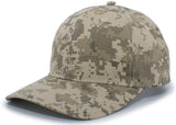 Pacific Headwear Digital Camo Hool-and-loop Adjustable Cap