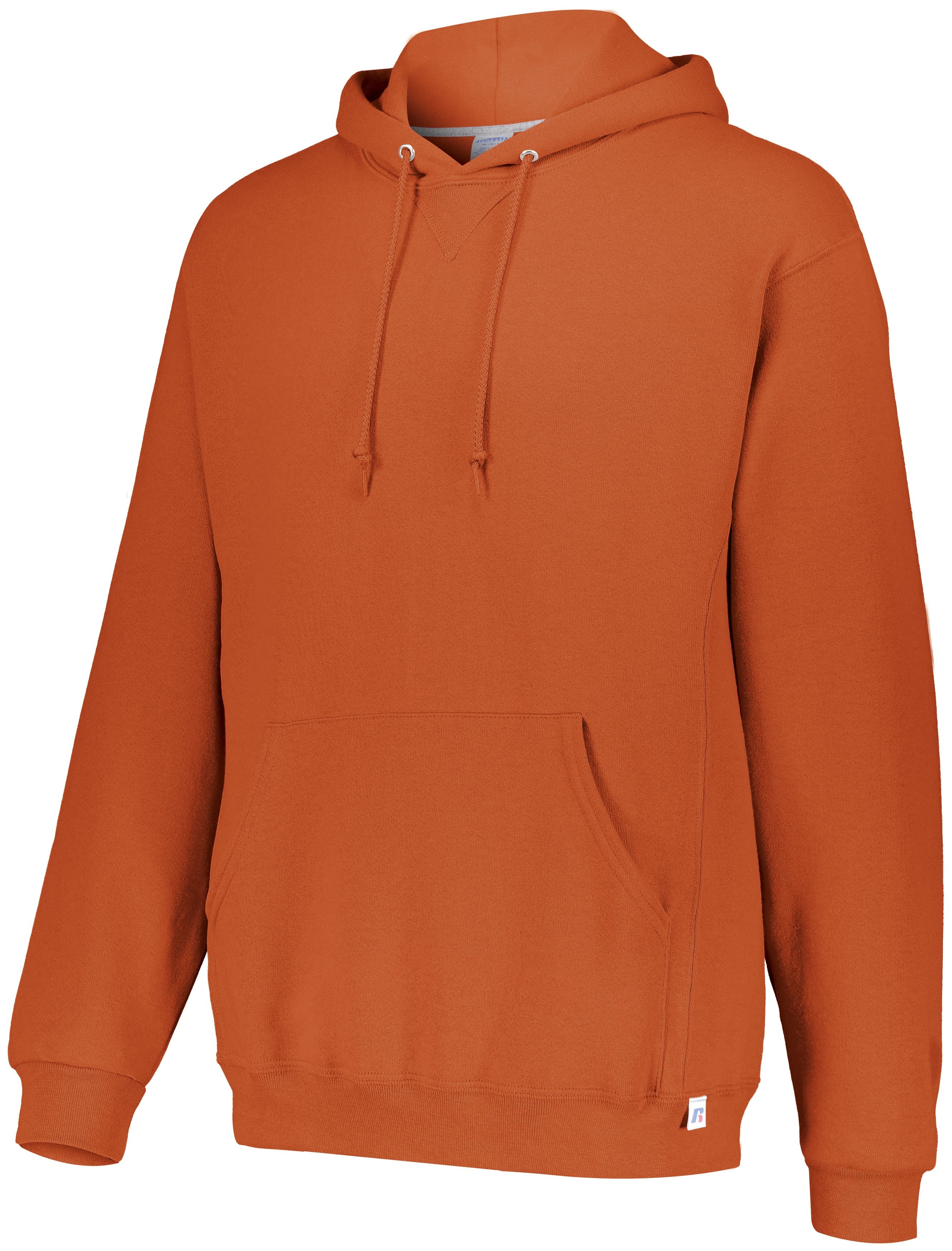 Russell Athletic Dri-Power Fleece Hoodie in Burnt Orange  -Part of the Adult, Russell-Athletic-Products, Shirts product lines at KanaleyCreations.com