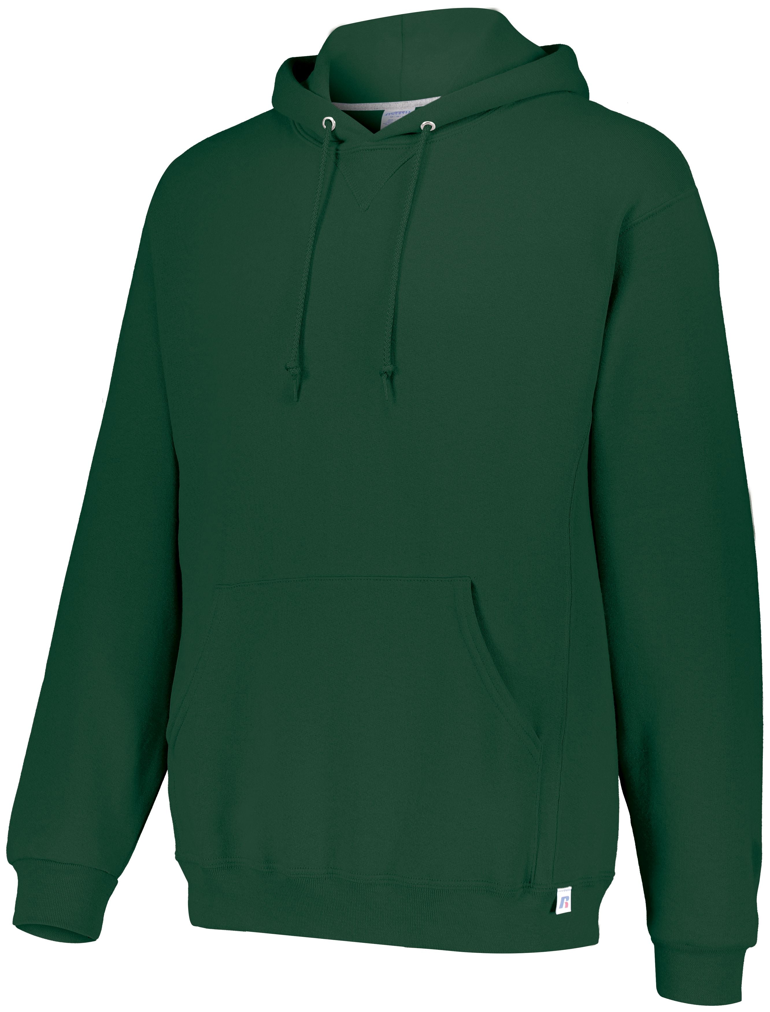 Russell Athletic Dri-Power Fleece Hoodie in Dark Green  -Part of the Adult, Russell-Athletic-Products, Shirts product lines at KanaleyCreations.com