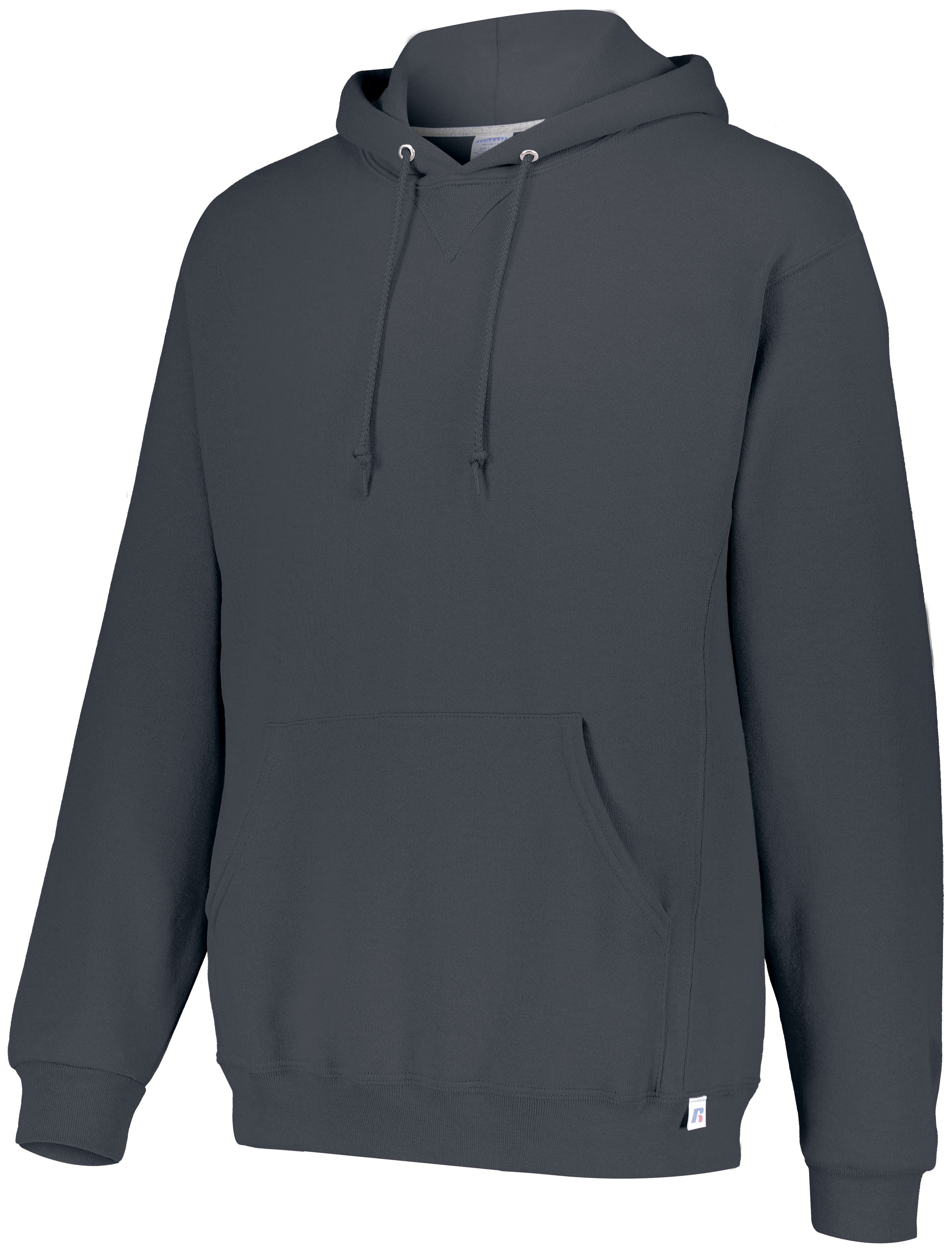 Russell Athletic Dri-Power Fleece Hoodie in Black Heather  -Part of the Adult, Russell-Athletic-Products, Shirts product lines at KanaleyCreations.com