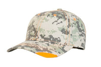 Pacific Headwear Distressed Camo Hook-and-loop Adjustable Cap