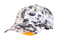 Pacific Headwear Distressed Camo Hook-and-loop Adjustable Cap