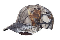 Pacific Headwear Distressed Camo Hook-and-loop Adjustable Cap