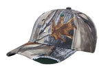 Pacific Headwear Distressed Camo Hook-and-loop Adjustable Cap