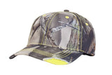 Pacific Headwear Distressed Camo Hook-and-loop Adjustable Cap