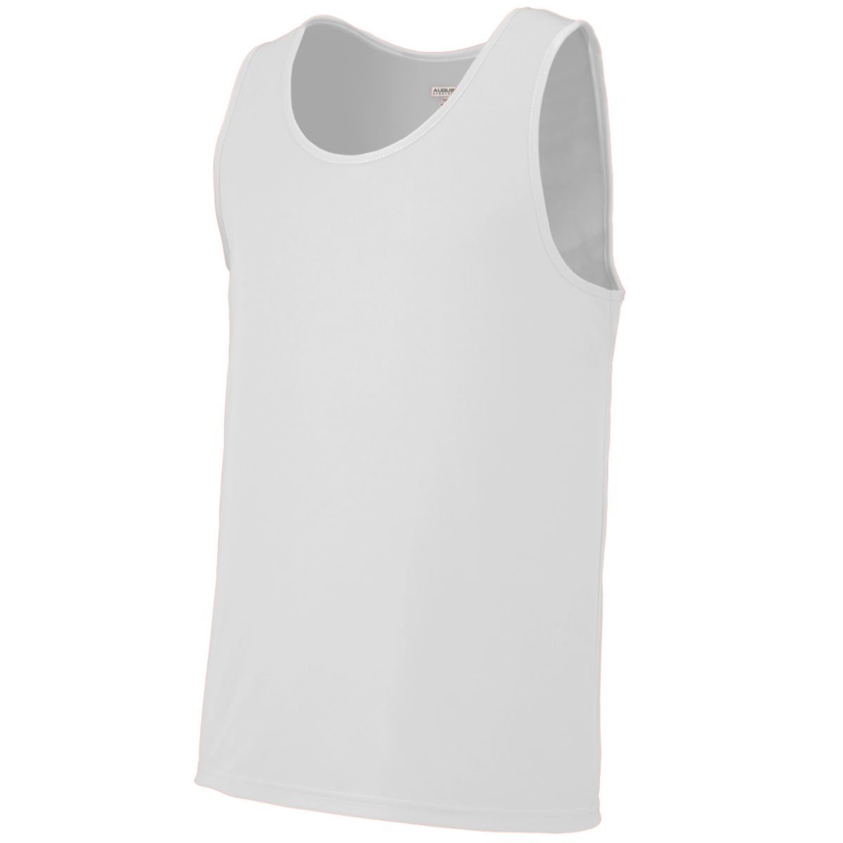 Augusta Sportswear Youth Training Tank in White  -Part of the Youth, Youth-Tank, Augusta-Products, Shirts product lines at KanaleyCreations.com