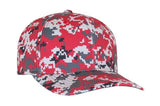 Pacific Headwear Universal Fit Digi Camo Flexfit® Cap