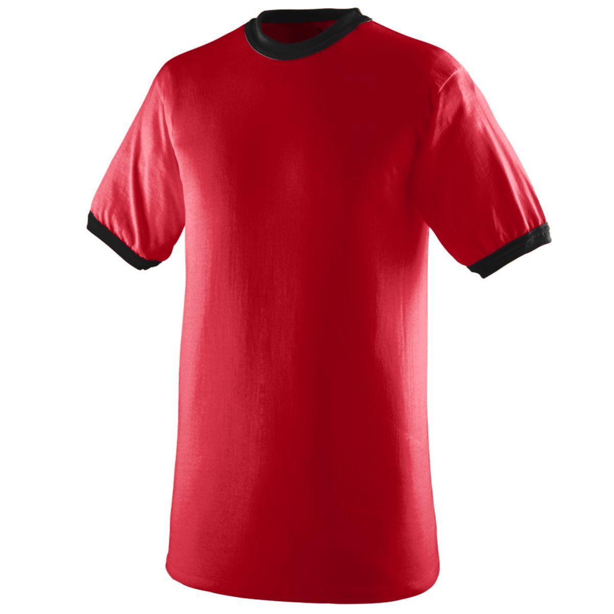Augusta Sportswear Youth-Ringer T-Shirt in Red/Black  -Part of the Youth, Youth-Tee-Shirt, T-Shirts, Augusta-Products, Soccer, Shirts, All-Sports-1 product lines at KanaleyCreations.com