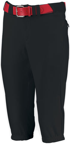Russell Athletic Ladies Low Rise Diamond Fit Knicker in Black  -Part of the Ladies, Softball, Russell-Athletic-Products product lines at KanaleyCreations.com