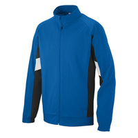 Augusta Sportswear Tour De Force Jacket in Royal/Black/White  -Part of the Adult, Adult-Jacket, Augusta-Products, Outerwear product lines at KanaleyCreations.com