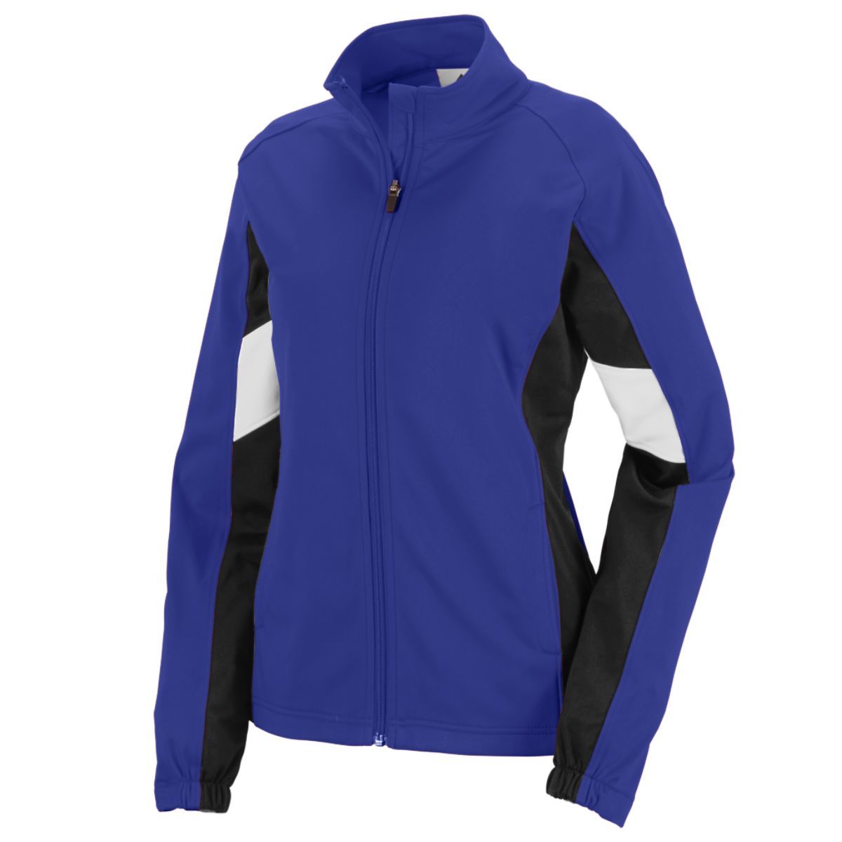 Augusta Sportswear Ladies Tour De Force Jacket in Purple/Black/White  -Part of the Ladies, Ladies-Jacket, Augusta-Products, Outerwear product lines at KanaleyCreations.com