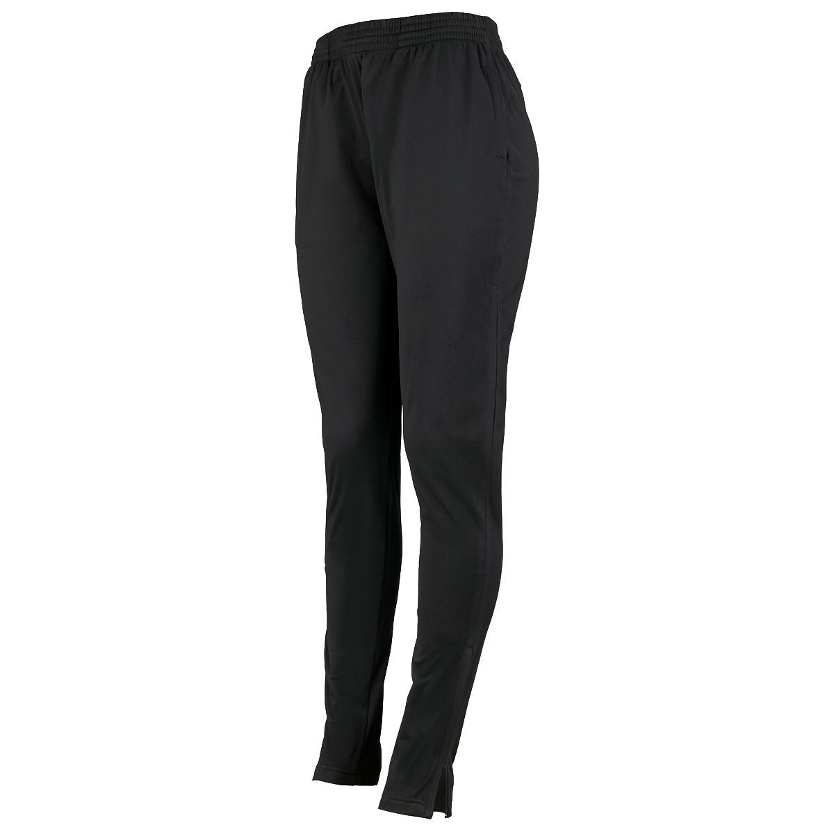 Augusta Sportswear Ladies Tapered Leg Pant in Black  -Part of the Ladies, Ladies-Pants, Pants, Augusta-Products product lines at KanaleyCreations.com