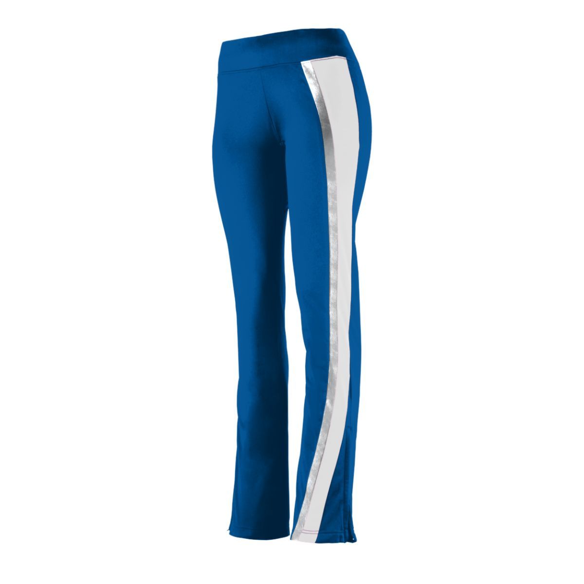 Augusta Sportswear Ladies Aurora Pant in Royal/White/Metallic Silver  -Part of the Ladies, Ladies-Pants, Pants, Augusta-Products product lines at KanaleyCreations.com