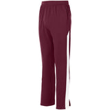 Augusta Sportswear Medalist Pant 2.0 in Maroon/White  -Part of the Adult, Adult-Pants, Pants, Augusta-Products product lines at KanaleyCreations.com