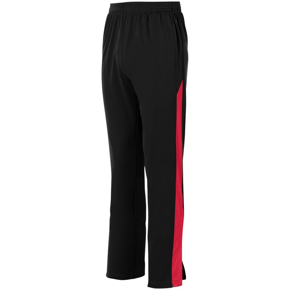 Augusta Sportswear Medalist Pant 2.0 in Black/Red  -Part of the Adult, Adult-Pants, Pants, Augusta-Products product lines at KanaleyCreations.com